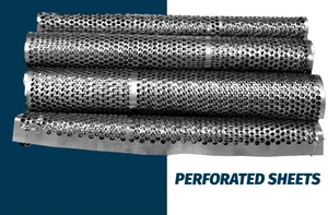 Galvanized Perforated Sheets 4ft by 3ft