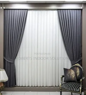 Grey Blackout Curtains Offer Thermal Insulation