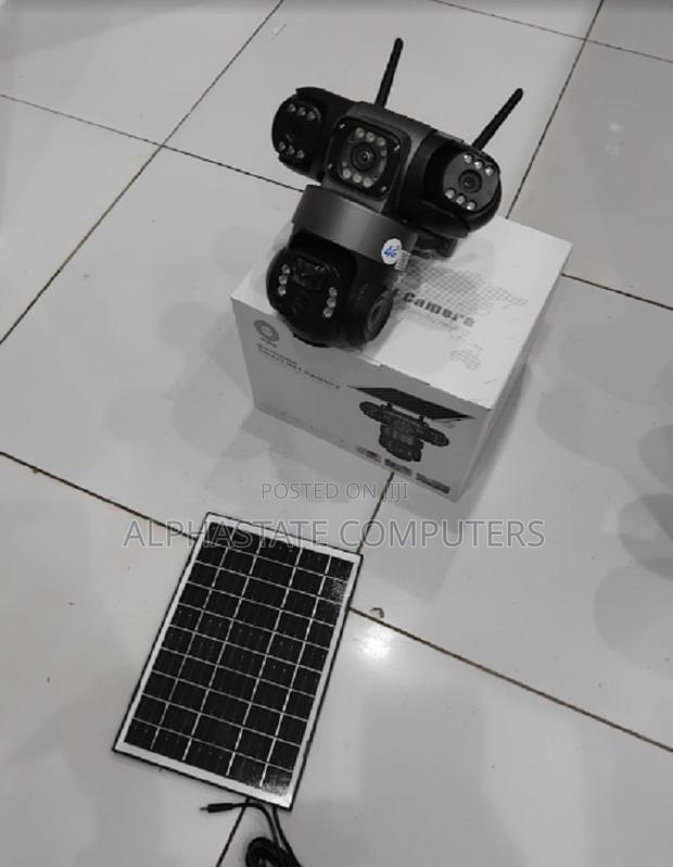 6mp Triple Lens Triple Screen 4g CCTV Camera Outdoor 3.4mm - main view