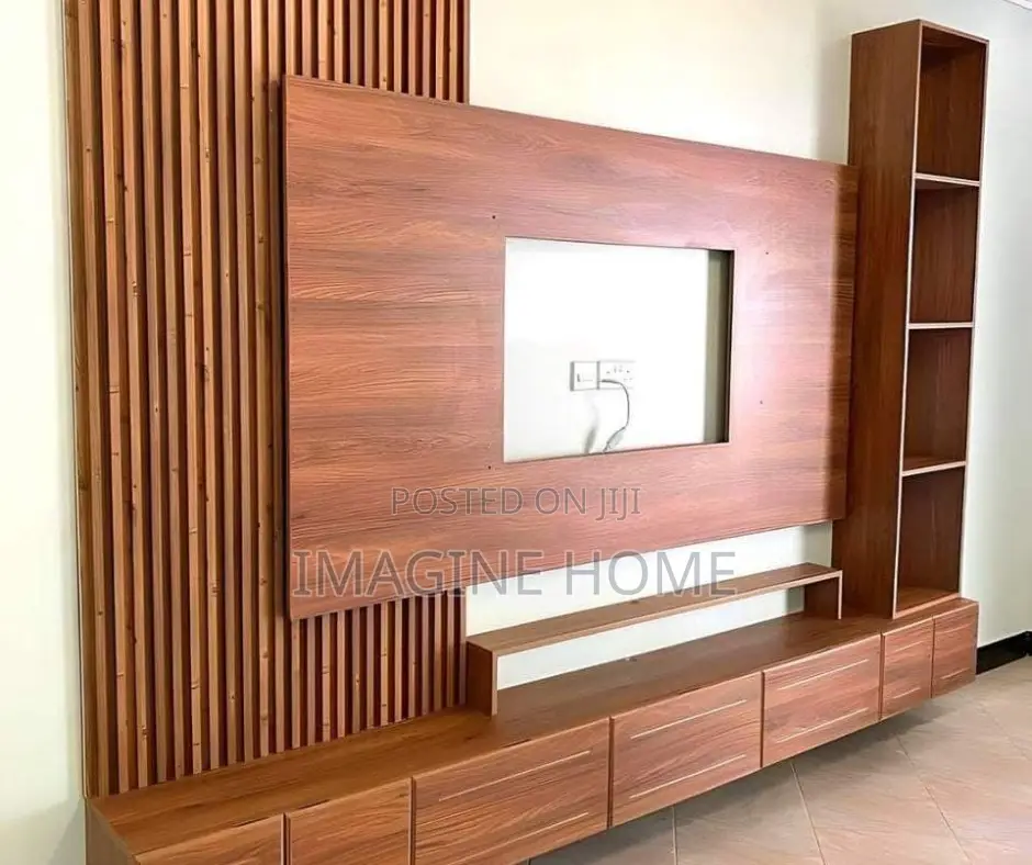 Modern Living With Elegant Fluted Wall Panels