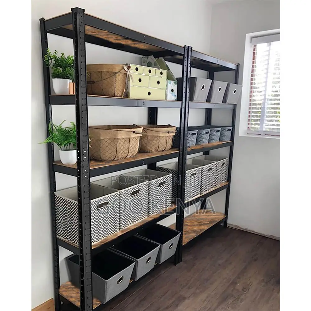 Office Bookshelf; Multi-Tier Living Room Bookcase With Open Display