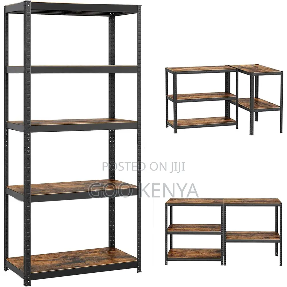 Office Bookshelf; Multi-Tier Living Room Bookcase With Open Display