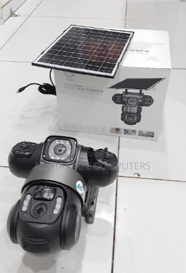 Triple Lens 4g CCTV Camera Full Hd Cmos Wide Angle Lens, 6mp