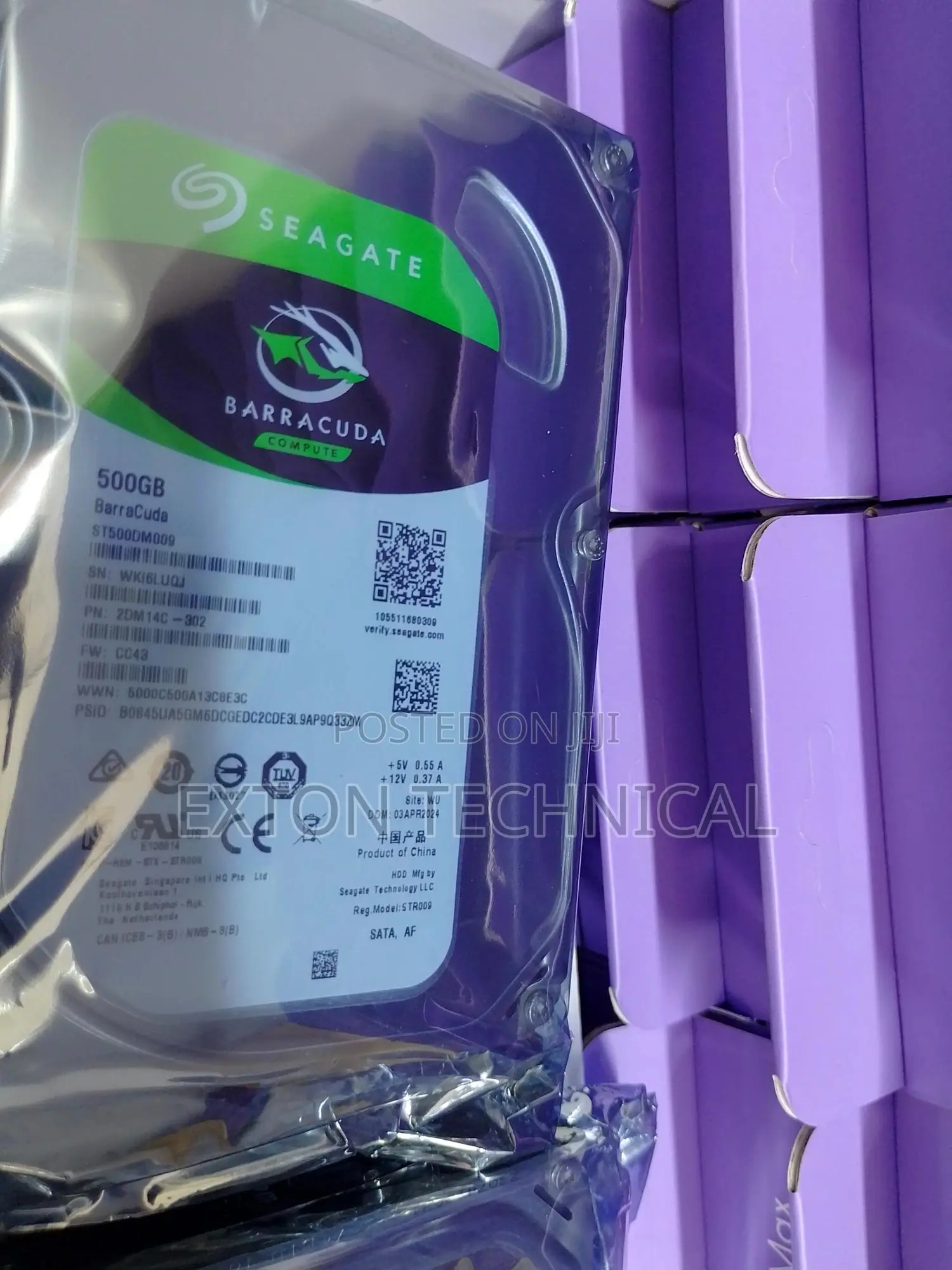 500gb Seagate CCTV Cameras Surveillance Internal Hard Drive HDD