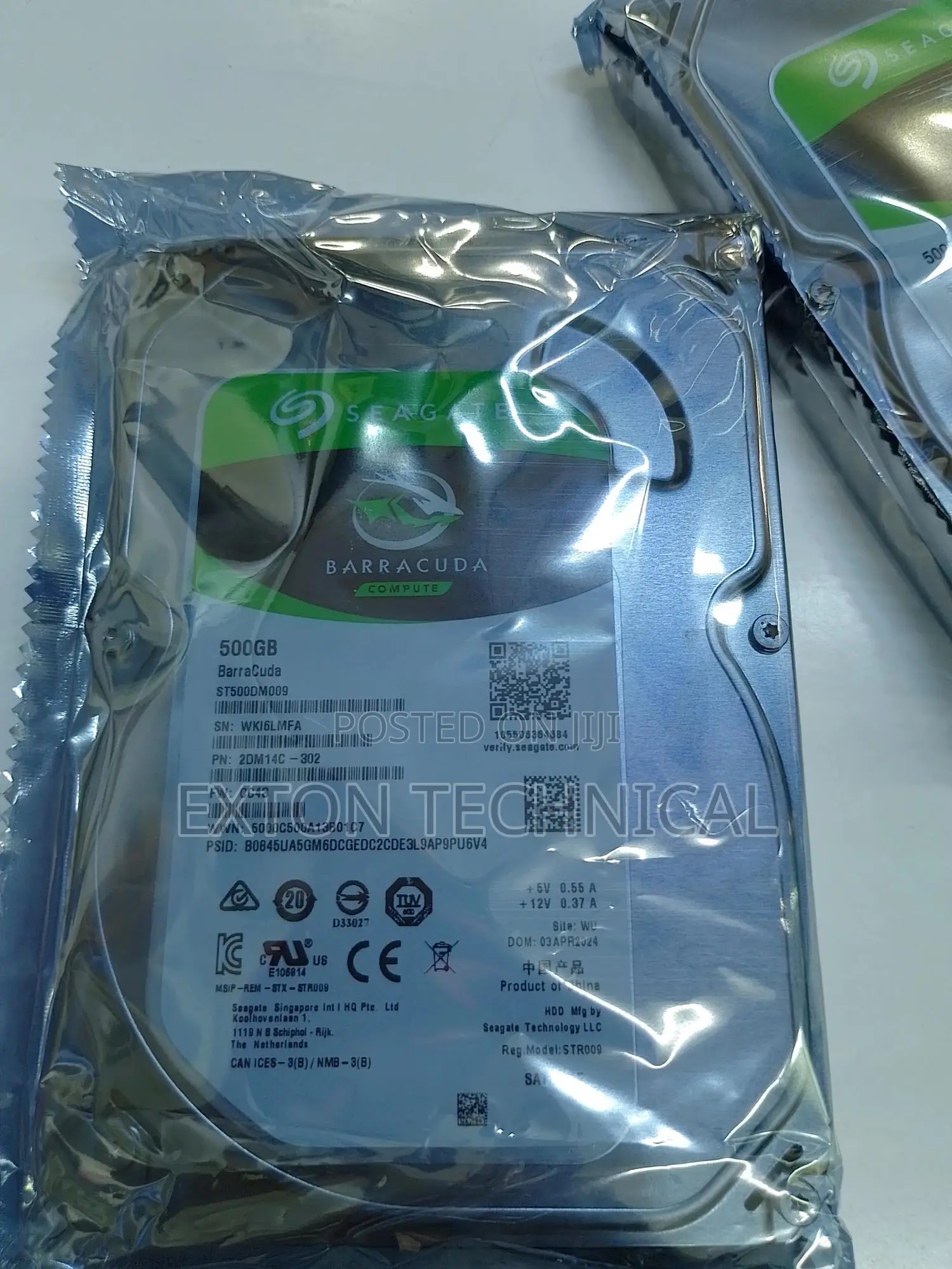 500gb Seagate Internal HDD Hard Drive DVR
