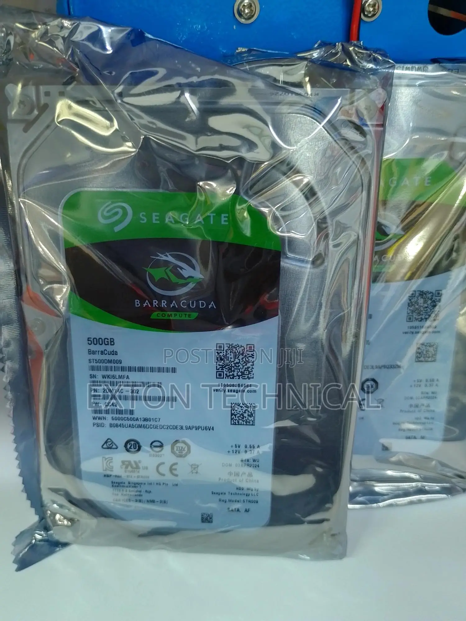 Long-Term Reliability 500gb Seagate Surveillance Hard Disk