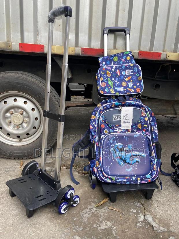 School Wheeled Backpack - main view