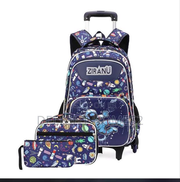 School Wheeled Backpack - thumbnail 4