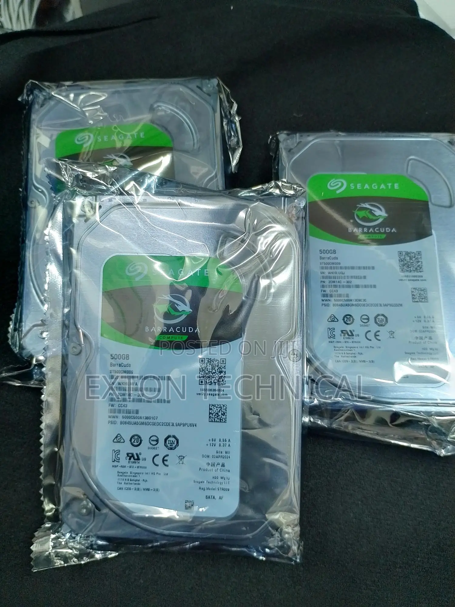 Enhanced Durability 500gb Surveillance Hard Disk