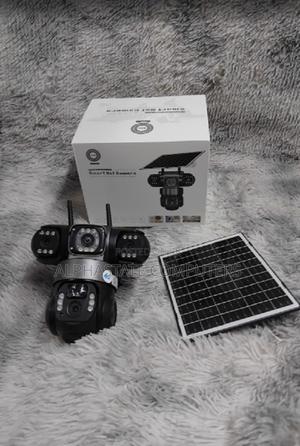V380 Triple Lens Camera CCTV Solar Camera With 4g Sim Card
