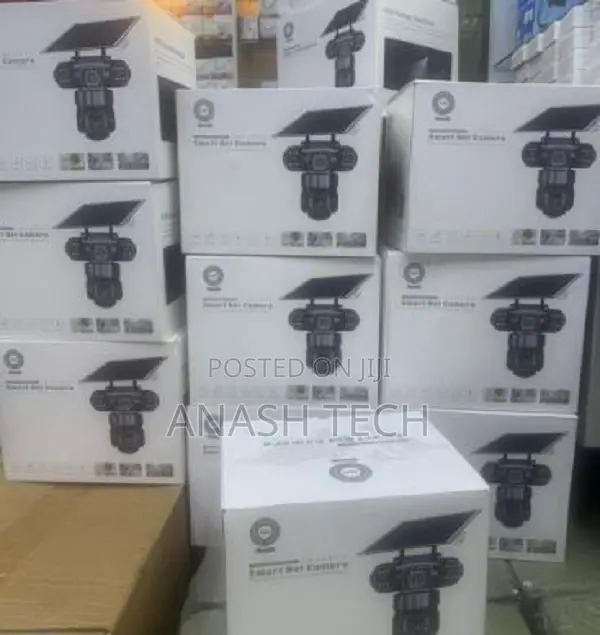 V380 4g Solar PTZ Wireless Camera 360 Degreestripple Lens