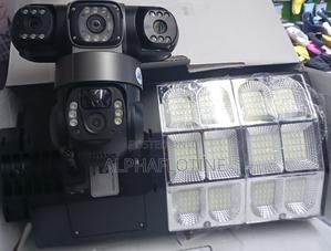 Outdoor Security 3 Screen V380 Triple Lens 4g Floodlight Camera - thumbnail 2