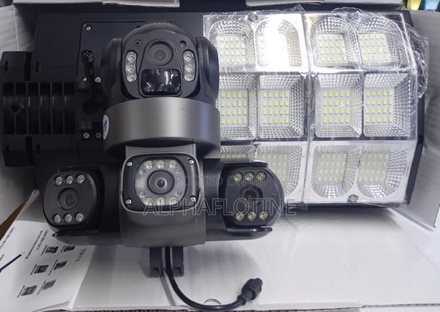 180w 3 Lenses 3 Screen V380 Triple Lens 4g Floodlight Camera - main view