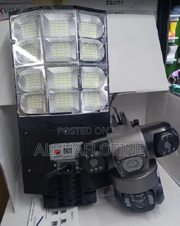 4g Connectivity180w 3 Lenses 3 Screen V380 4g Floodlight Camera