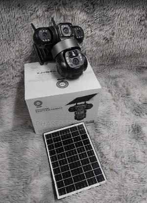 4g Solar Triple Lens Simcard Solar CCTV Camera Outdoor