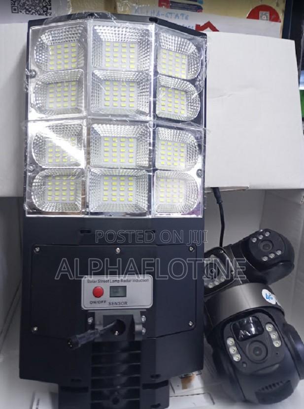 180w 3- Lenses Tripple Screen V380 Triple Lens 4g Floodlight Camera - main view