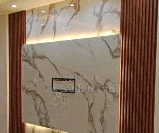 Fluted Wall Panels Wall Makeover - main view