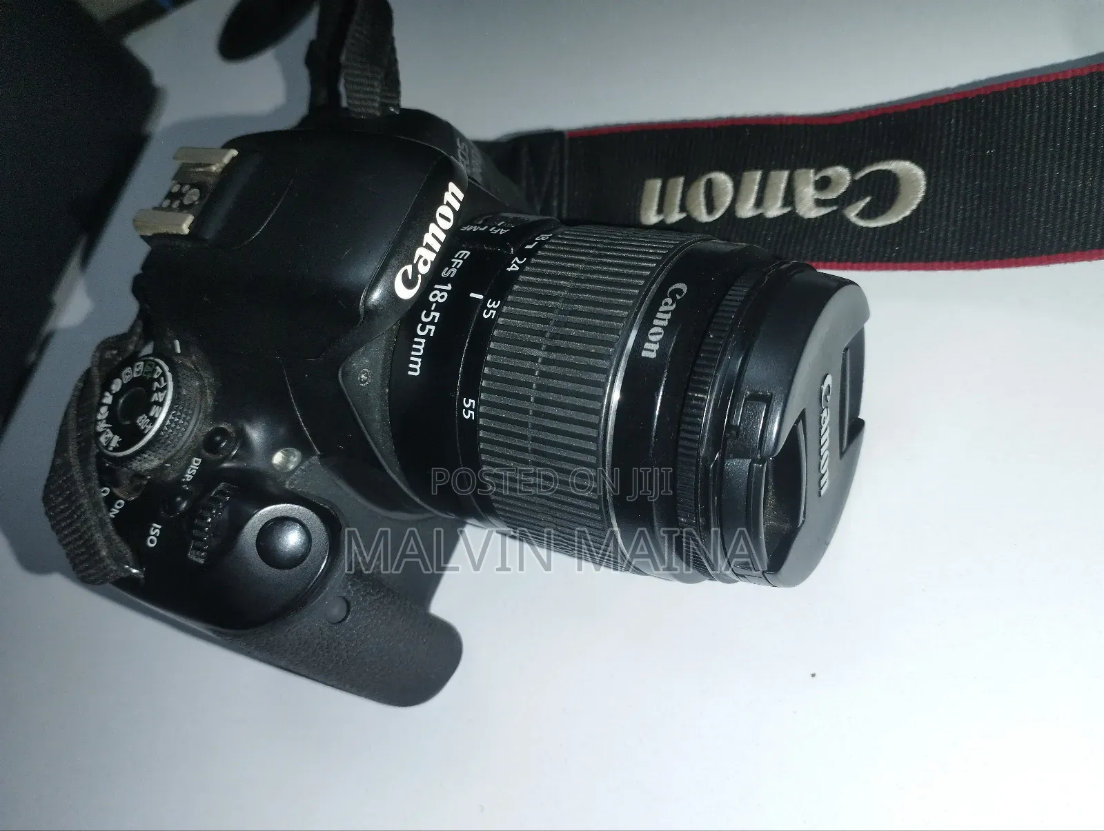 Canon Eos 600d DSLR Camera With Ef-S 18-55mm, 2batteries,Charger,Strap