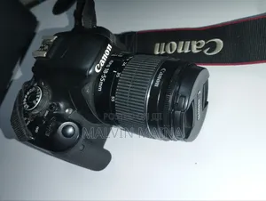 Canon Eos 600d DSLR Camera With Ef-S 18-55mm, 2batteries,Charger,Strap