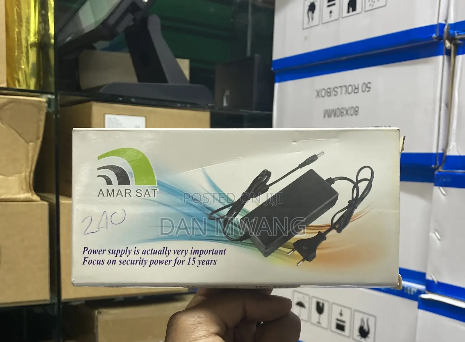 Small Pin Pos Printer Adapter – Durable Charger