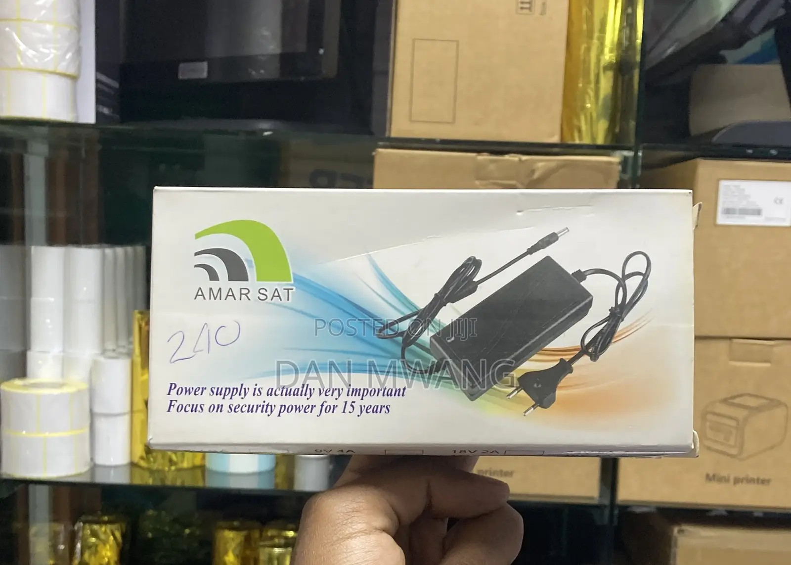 12v Small Pin Pos Adapter – Printer Power Supply