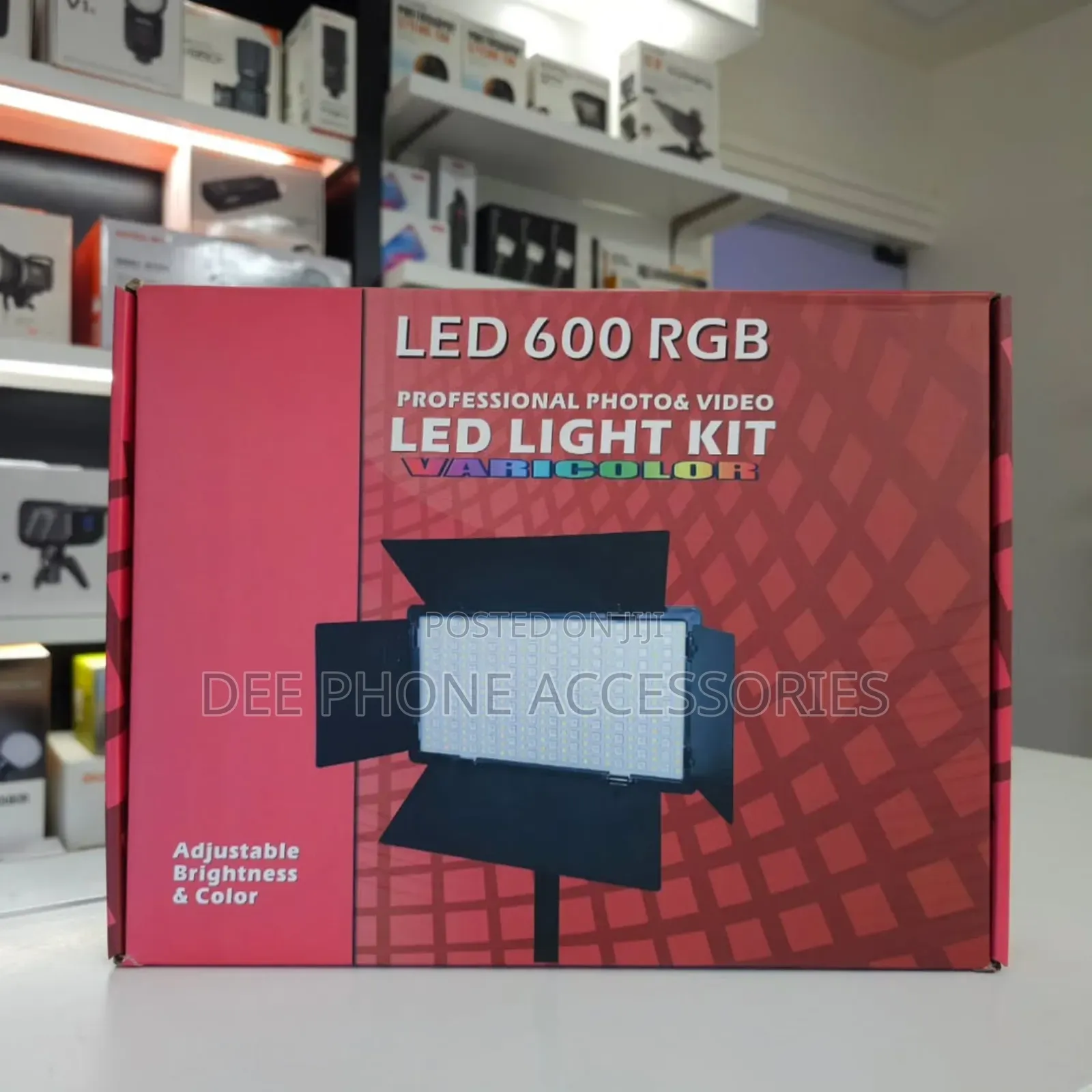 Led 600 RGB Professional Photo $ Video Led Light Kit