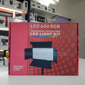 Led 600 RGB Professional Photo $ Video Led Light Kit