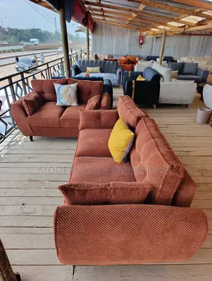 Bubble Fabric 5 Seater Sofa
