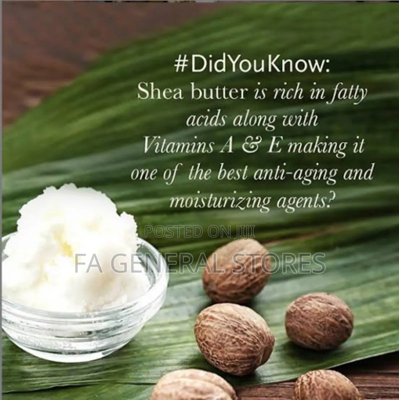 Shea Butter(Ghanian and Ugandan)
