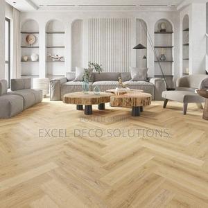 Luxury Herringbone SPC – Durable Stylish Floors KSH 2,800/SQM - main view
