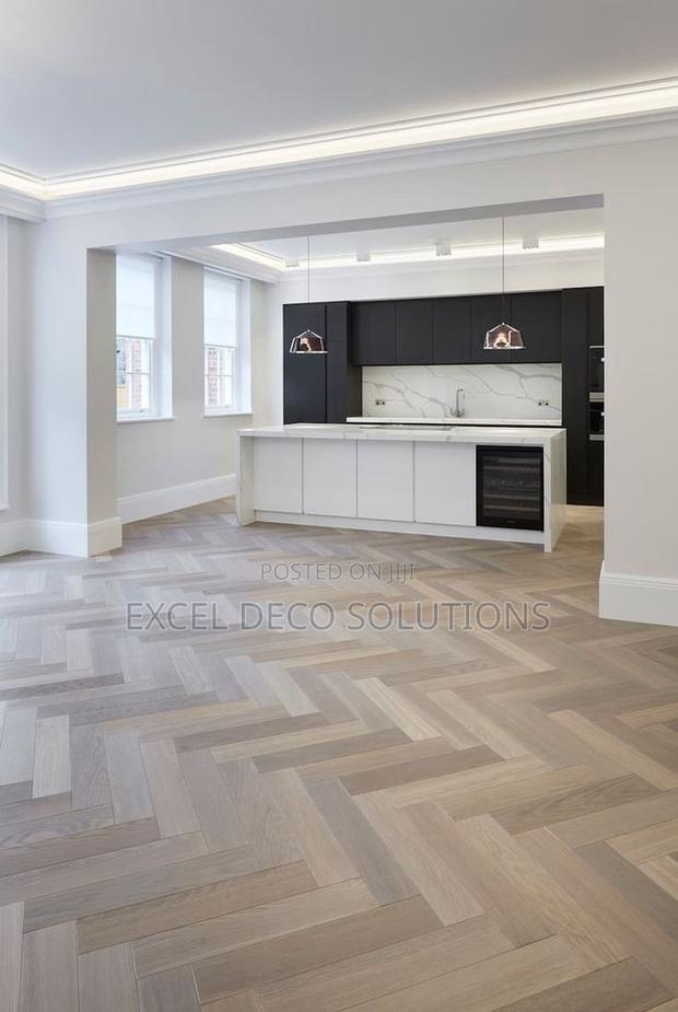 Affordable Herringbone SPC Flooring – Premium Finish