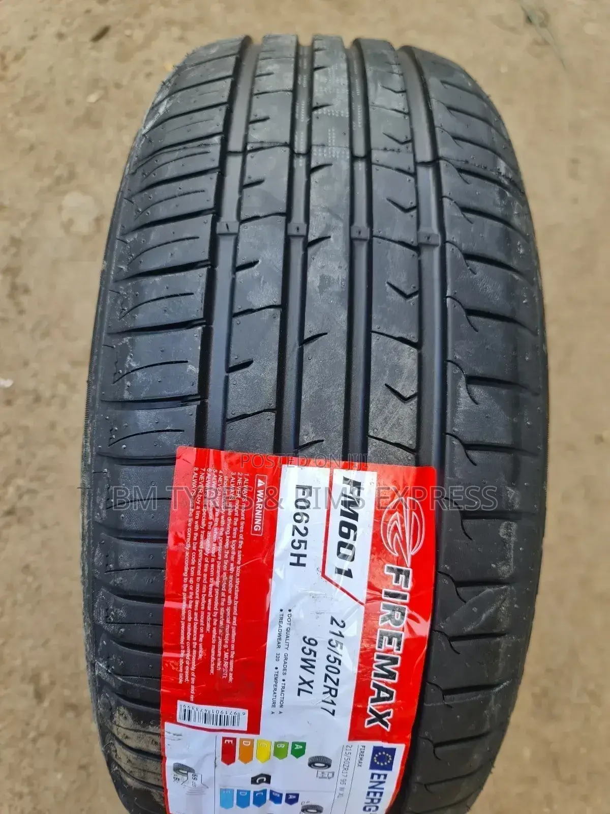 215 /50 R17 Firemax Tyres (Highway) Fm601.
