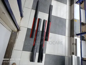 Universal Carbon Red Side Skirts /Sporty Car Styling Kit,Side Skirts