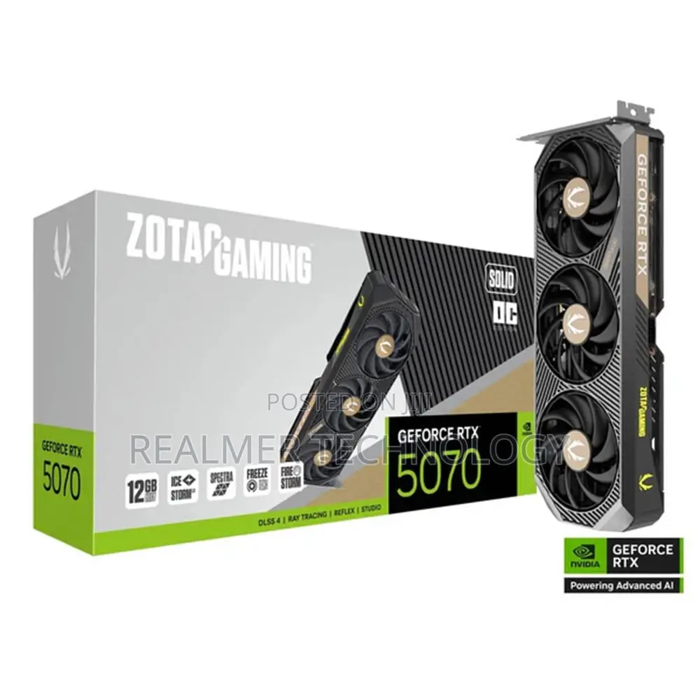 Zotac Gaming Geforce RTX 5070 Twin Edge 12gb Gddr7 Graphics Card