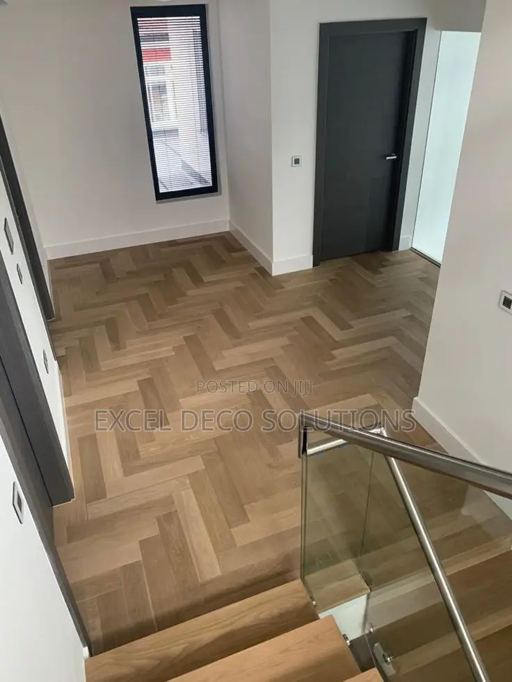Herringbone SPC Floor – Waterproof Wood Look – KSH 2,800/SQM