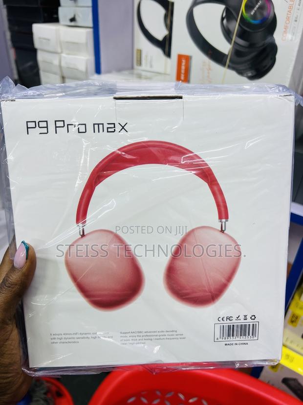 P9 Pro Max Wireless Coloured Headphones - main view