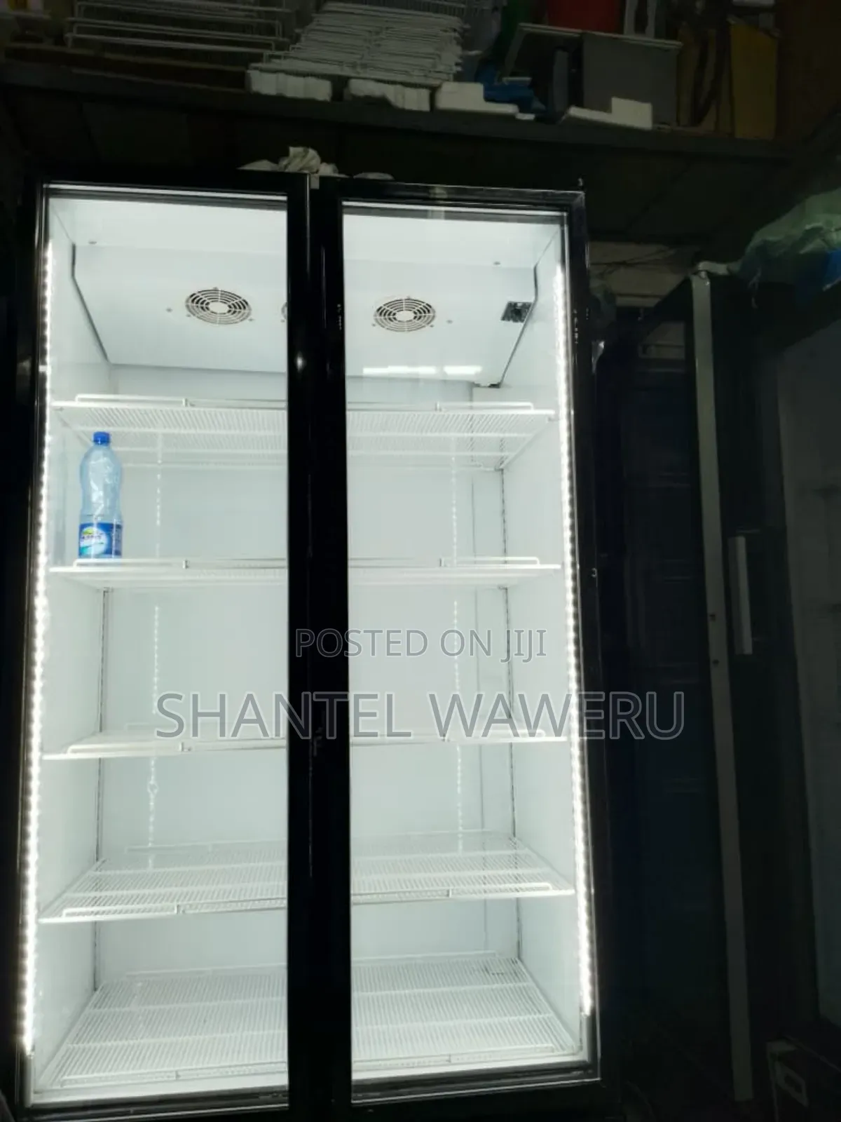 2 Door Display Refrigerator Mirror Fridge