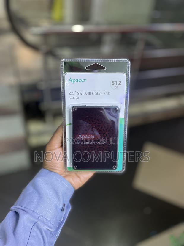 Apacer 2.5” Sata 512gb SSD - main view