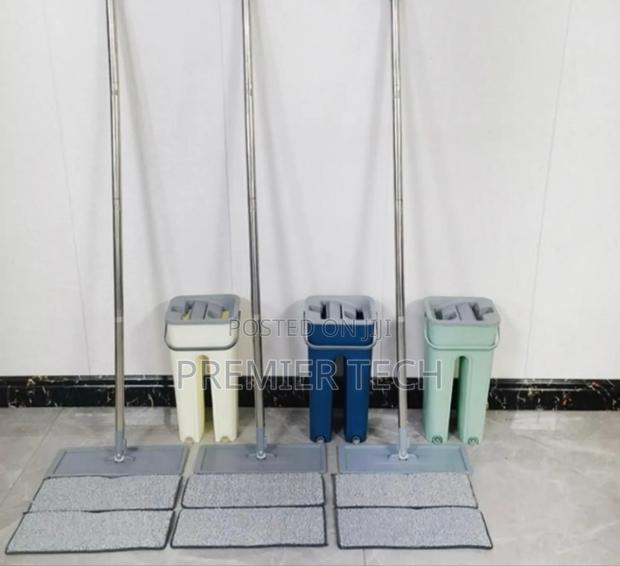 *New Bucket Mop With Extra Mop Cloth - main view