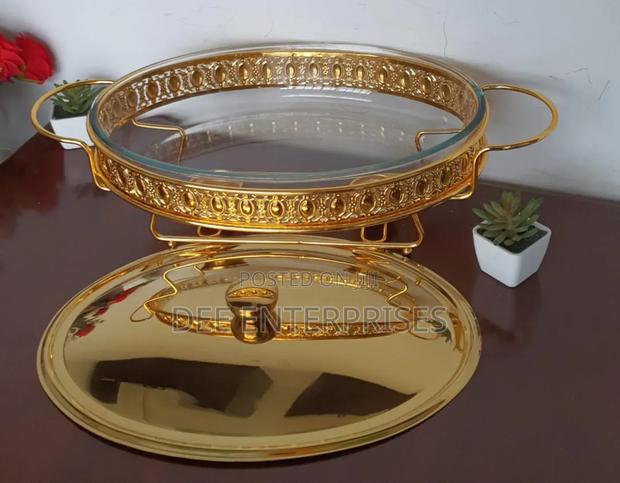 3.0l Golden Chaffing Dish - thumbnail 2
