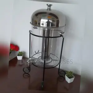 8l Juice Dispenser With Stainless Steel Ice Cube Tube