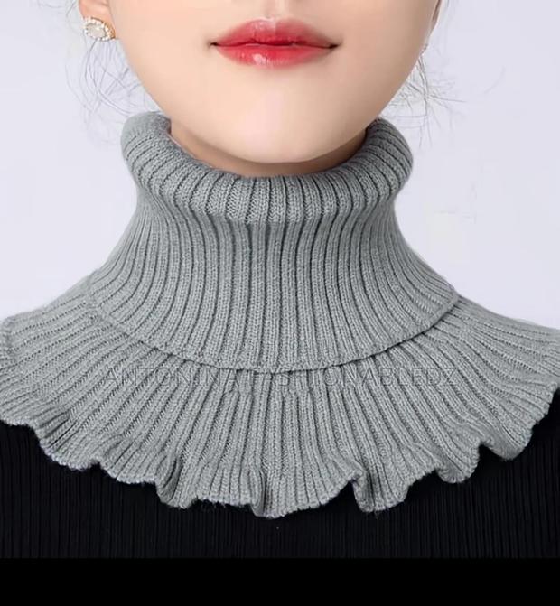 Turtleneck Neck Collar for Ladies Stylish Warmth - thumbnail 2