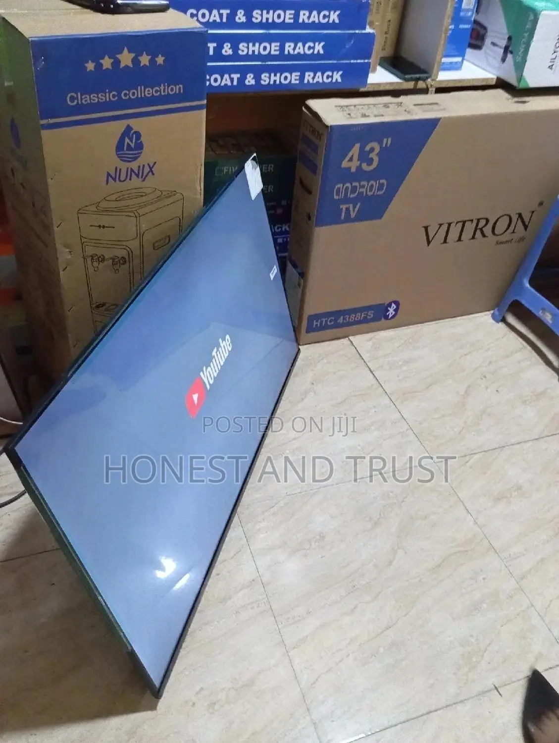 Vitron 43′′ 2023 Model Smart Android Frameless Tv