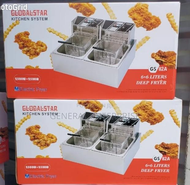 Double Deep Fryer. Globalstar Airfryer