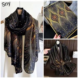 New Prints !! Silk Shawls/ Scarves - main view
