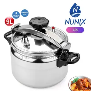 Nunix Manual 9litres Pressure Cooker