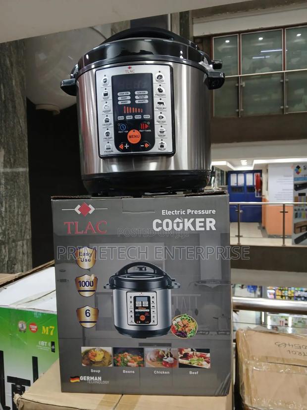 6 Litres Tlac Electric Pressure Cooker - main view