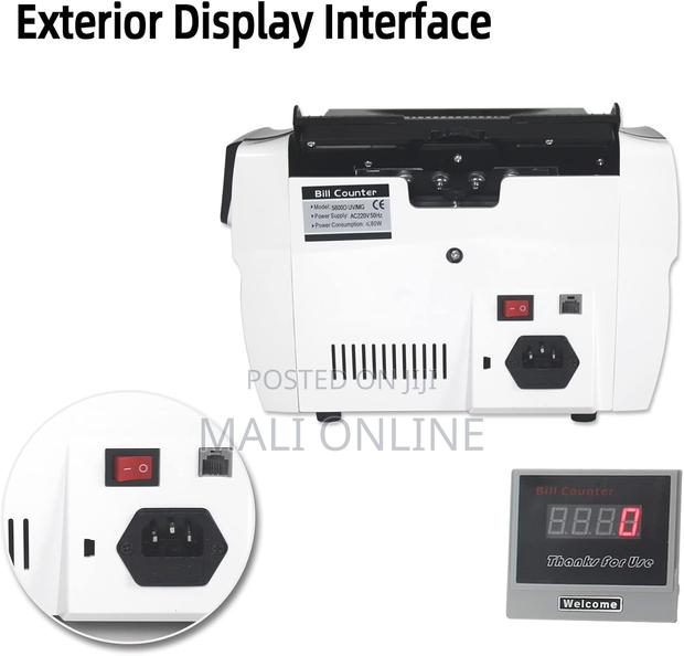 Gr-5800 Uv/Mg Money Counter Machine High-speed Bill Counting - thumbnail 2