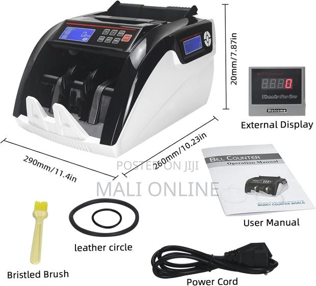 Gr-5800 Uv/Mg Money Counter Machine High-speed Bill Counting - thumbnail 3