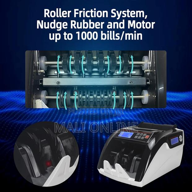 Gr-5800 Uv/Mg Money Counter Machine High-speed Bill Counting - thumbnail 5